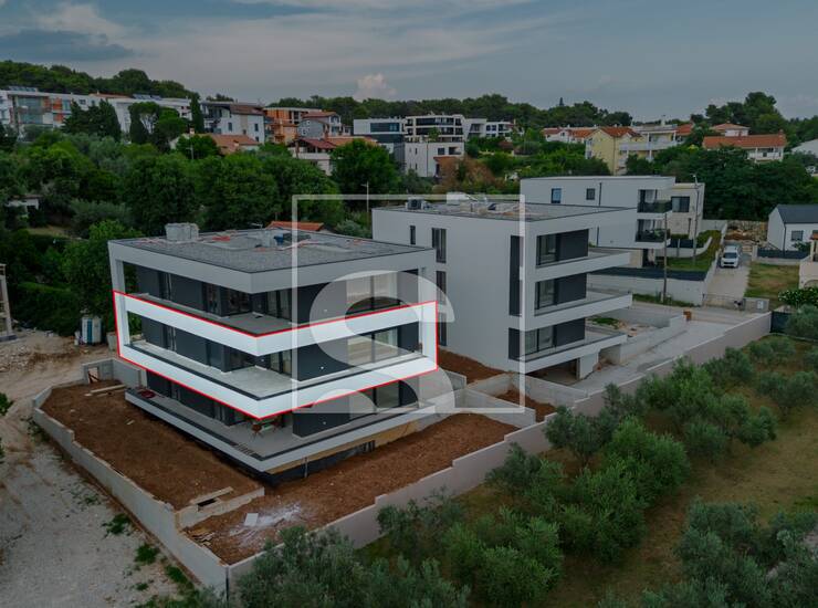 TROSOBAN STAN, MEDULIN – POGLED NA MORE, NOVOGRADNJA, BAZEN