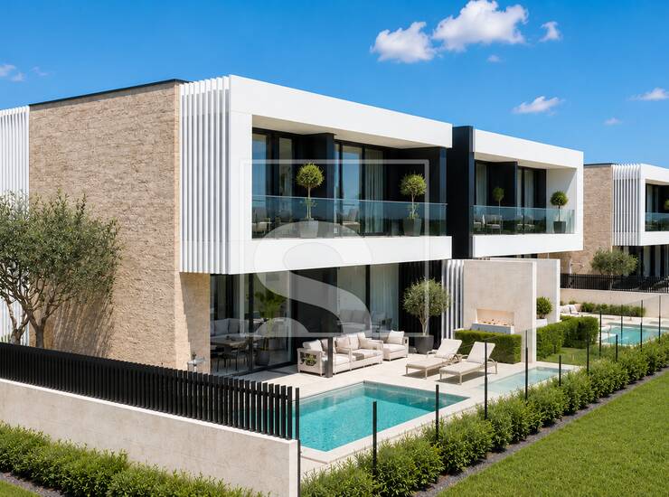 Moderna dvojna kuća u okolici Umag 600 metara do mora - novo
