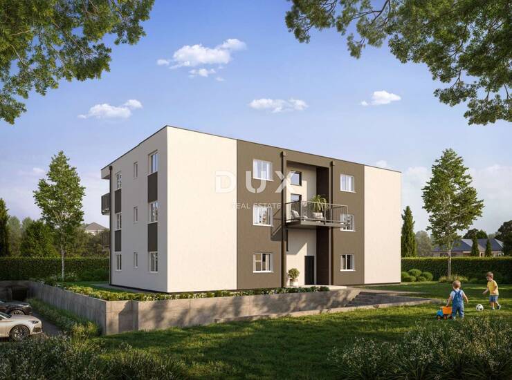 RIJEKA, VIŠKOVO - ekskluzivan stan NOVOGRADNJA, 100 m2 u prizemlju s okućnico