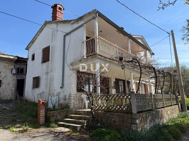 ISTRA, LABIN (OKOLICA) - Dvojna kuća s pogledom na more