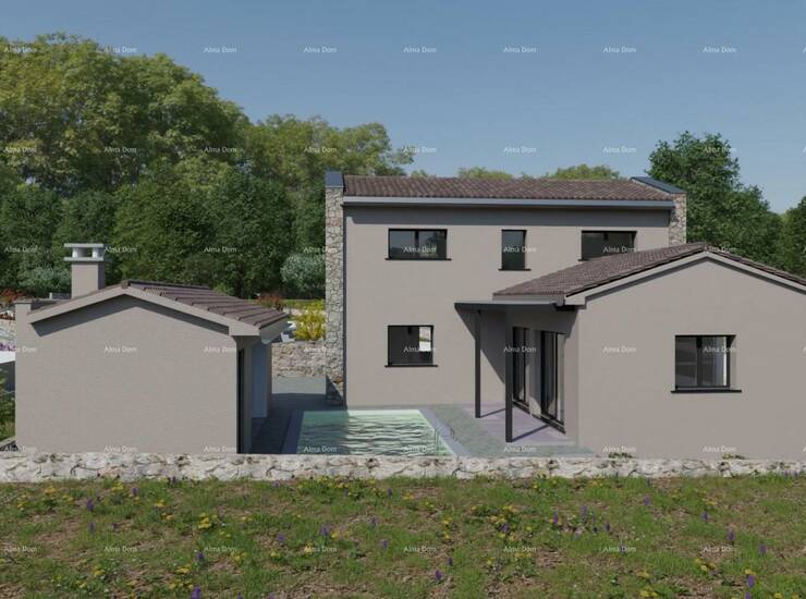 Vodnjan, okolica – moderna vila s bazenom u izgradnji, 124 m²

U mirnom ...