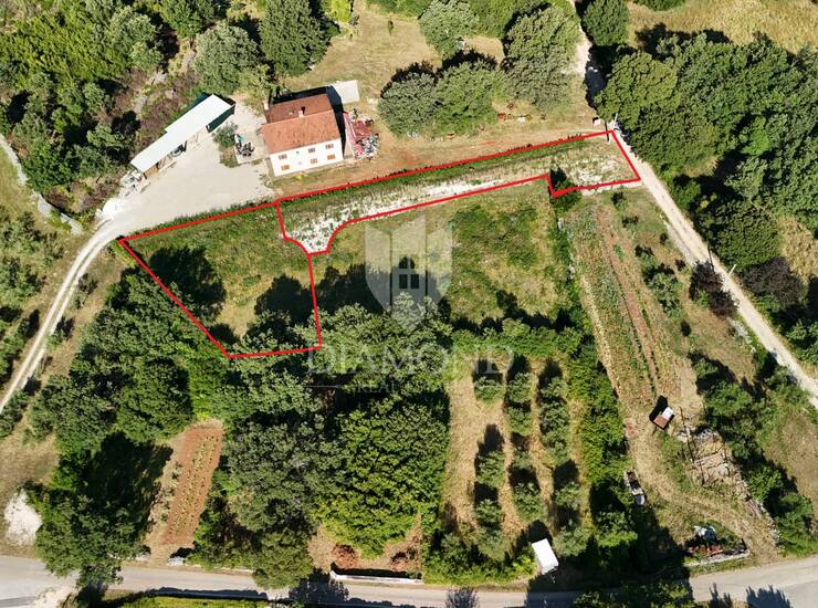 Istra, Kanfanar, okolica, građevinsko zemljište u srcu Istre