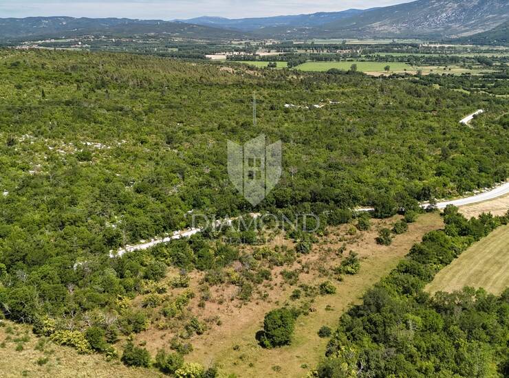 Labin okolica, atraktivno građevinsko zemljište 