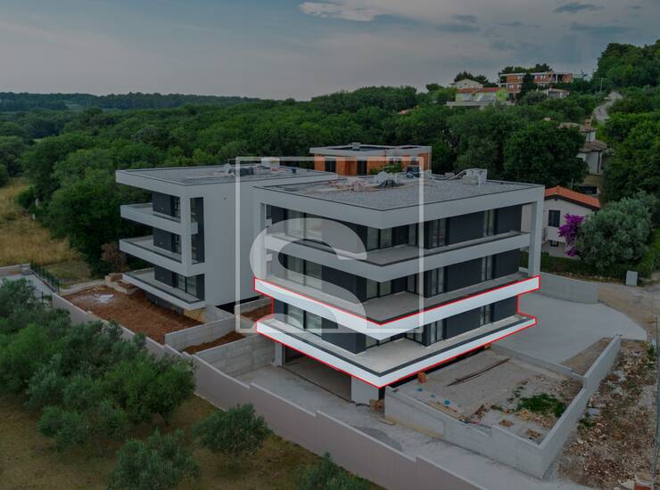 STAN NOVOGRADNJA, MEDULIN, more u blizini te zajednički bazen