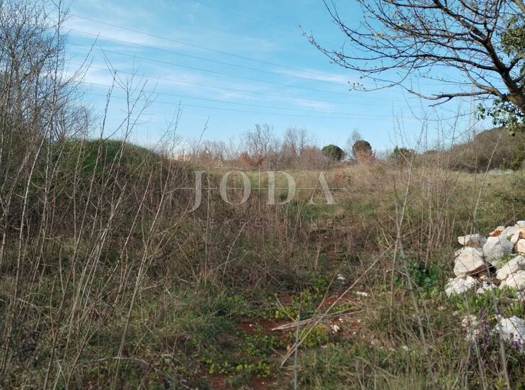 Labin, okolica, građevinski teren sa panoramskim pogledom — fotografija 4