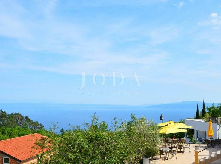 Opatija, okolica, apartmanska kuća sa prekrasnim pogledom na more — fotografija 5