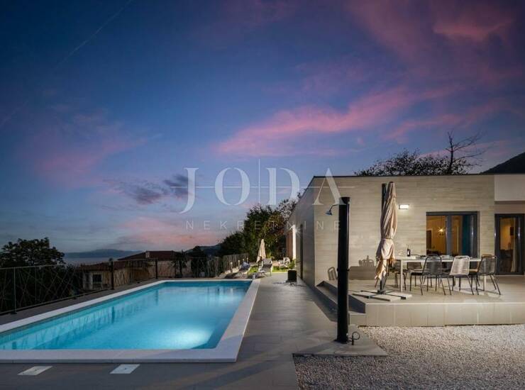 Opatija, moderna Villa sa prekrasnim pogledom na more — fotografija 2