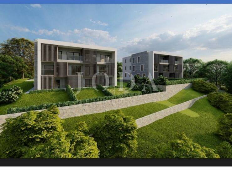 Labin, luksuzni stan u novogradnji sa pogledom na more