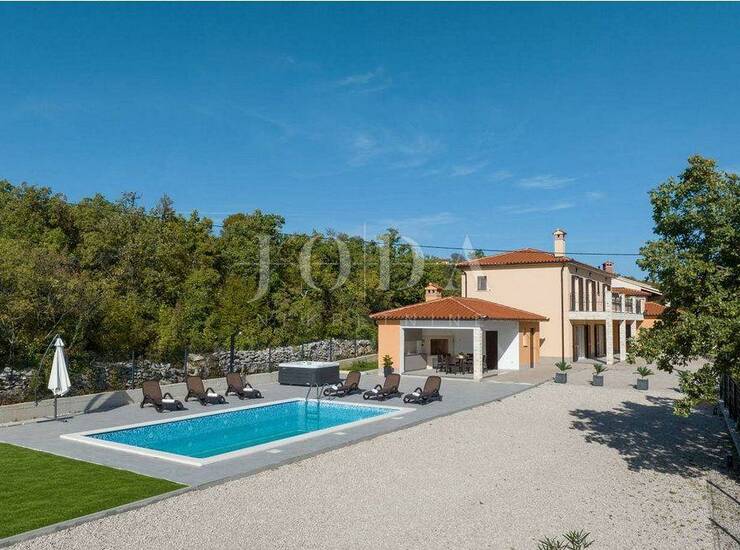 Labin, okolica, Villa za odmor sa bazenom i jaccuzijem na jedinstvenoj lokaciji — fotografija 3