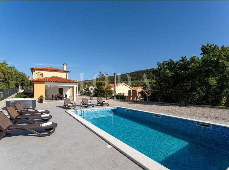 Labin, okolica, Villa za odmor sa bazenom i jaccuzijem na jedinstvenoj lokaciji — fotografija 5