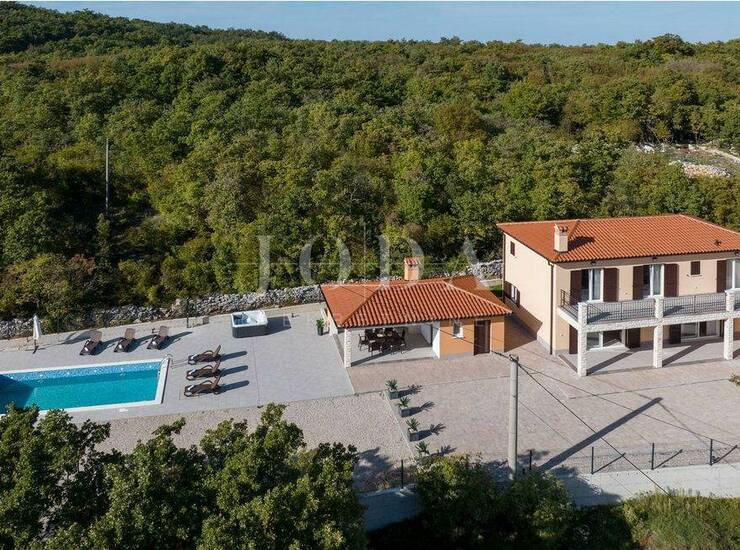 Labin, okolica, Villa za odmor sa bazenom i jaccuzijem na jedinstvenoj lokaciji — fotografija 6