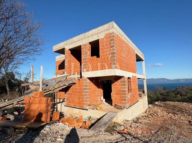 Prilika!!! Roh bau villa na izvanrednoj lokaciji sa panoramskim pogledom na mor — fotografija 6
