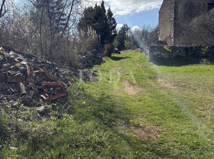 Labin, okolica, istarska kuća za adaptaciju na velikom imanju — fotografija 4