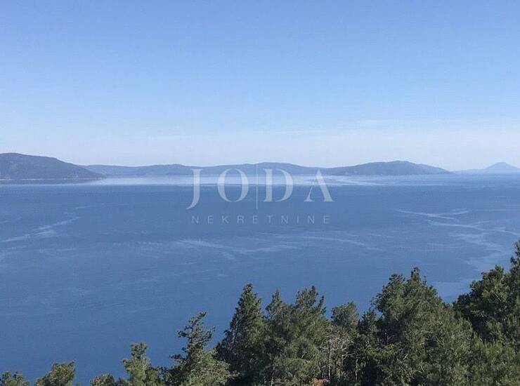 Plomin, Šimuni, građevinsko zemljište sa prekrasnim pogledom na more