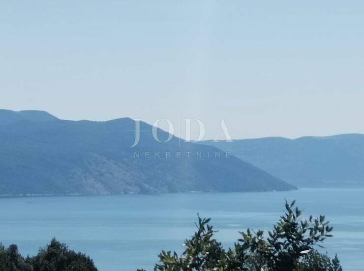 Plomin, Šimuni, građevinsko zemljište sa prekrasnim pogledom na more — fotografija 4