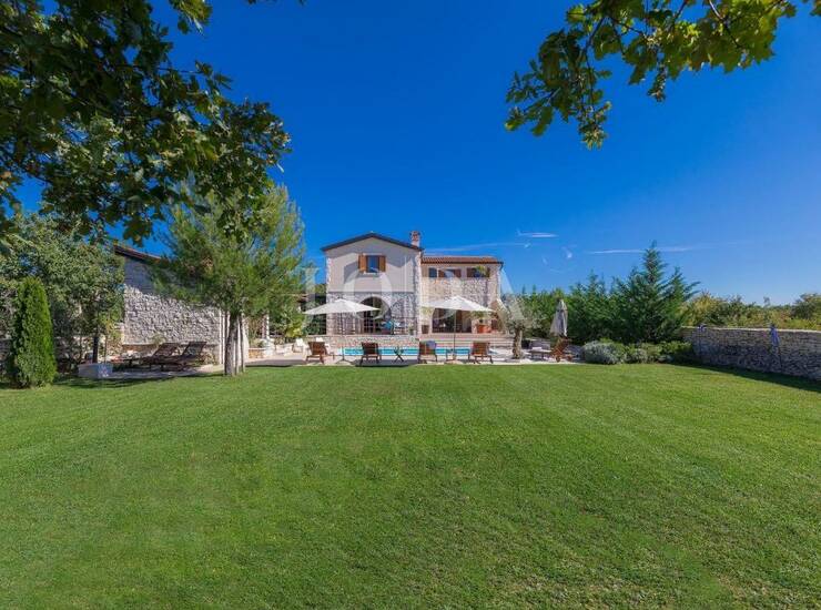Svetvinčenat, okolica, prekrasna Villa sa bazenom — fotografija 3