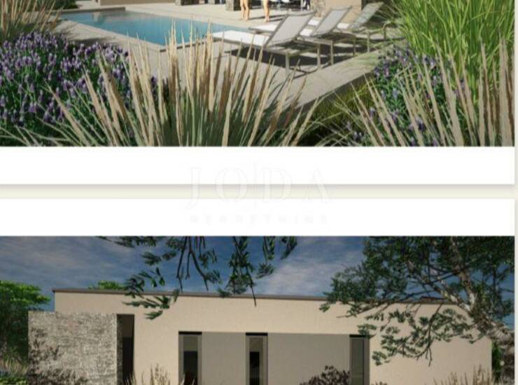 Građevinsko zemljište za izgradnju moderne mediteranske ville,Gračišće oko — fotografija 3