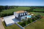 Marčana, okolica, moderna Villa okružena prirodom
