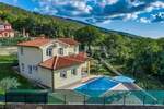 Labin, okolica, prekrasna Villa sa bazenom i velikom okućnicom — fotografija 4