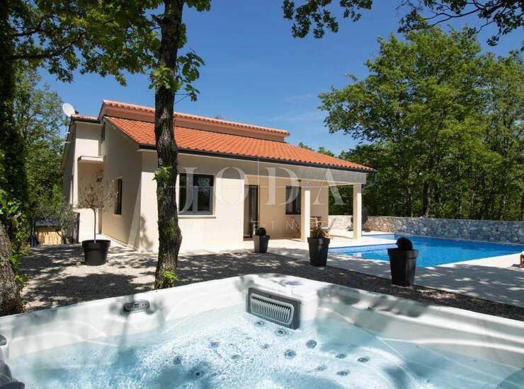 Labin, Villa u mirnom okruženju s bazenom i privatnim wellnessom — fotografija 4