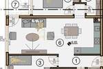Trosoban stan, Rijeka, Srdoči, prodaja, 286212 €, 70 m2
