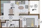 Dvosoban stan, Rijeka, Srdoči, prodaja, 184897 €, 46 m2