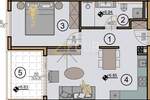 Dvosoban stan, Rijeka, Srdoči, prodaja, 191183 €, 46 m2