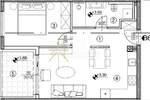 Dvosoban stan, Rijeka, Srdoči, prodaja, 177194 €, 48 m2