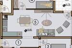 Trosoban stan, Rijeka, Srdoči, prodaja, 267199 €, 65 m2