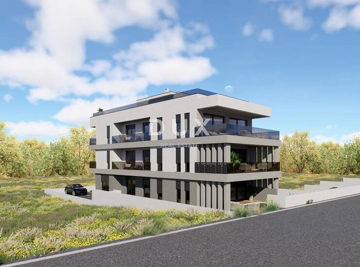 ZADAR, PETRČANE - Punta Radman! Luksuzni penthouse s krovnom terasom 240 metar