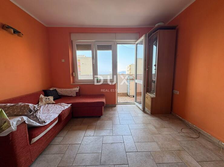 Rijeka, Donja Vežica, dvosoban stan s balkonom, 54m2, pogled na more