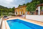 Opatija, Veprinac, samostojeća vila, 200 m2, bazen, igralište, pogled na Kvar