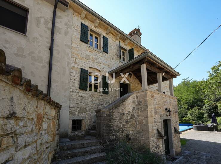 ISTRA, GRAČIŠĆE - Istarska kamena kuća s bazenom i potpunom privatnošću