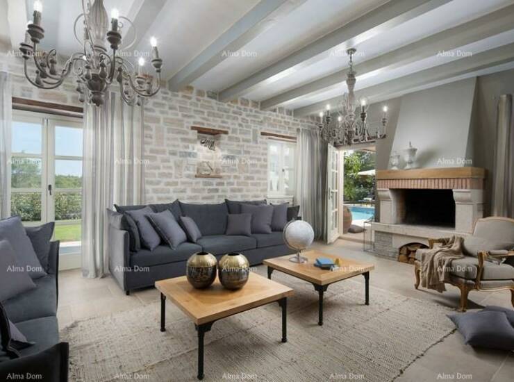 U okolici Kanfanara smjestila se luksuzna vila sa bazenom površine 359 m2 ... — fotografija 7