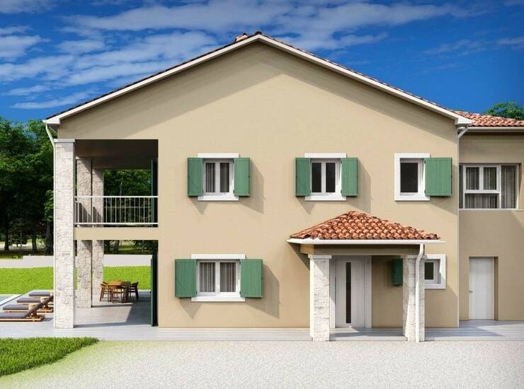 Hrvatski (HR) Atatraktivno građevinsko zemljište s građevinskom dozvolom...