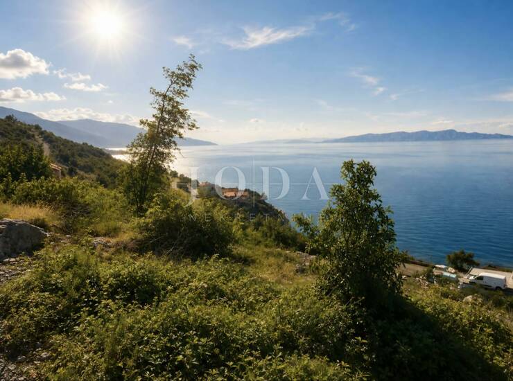 SENJ, građevinsko zemljište sa prekrasnim pogledom na more — fotografija 2