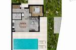 Crikvenica, dvoetažna kuća 108.9 m2 s bazenom, prodaja