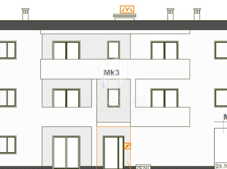 Dvosoban stan Štinjan, novogradnja, blizu mora – 2 parkirna mjesta i ostava