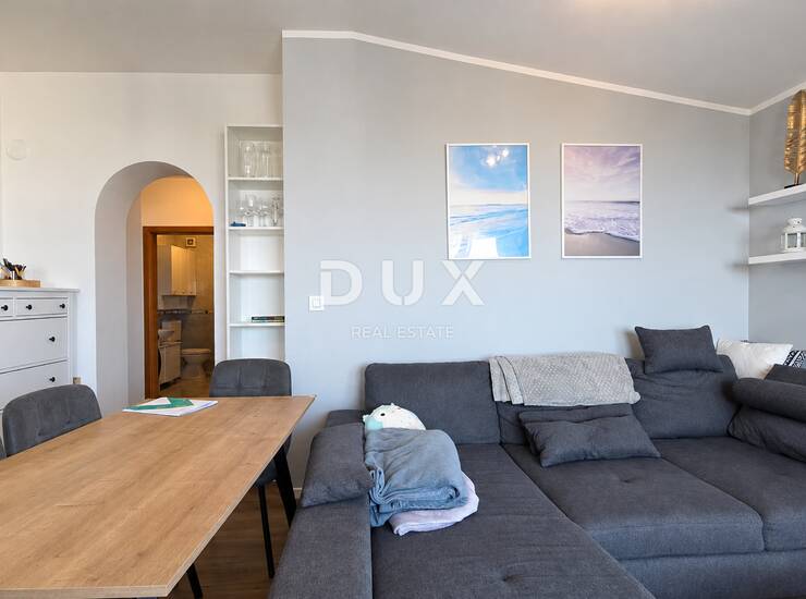 Rijeka, Zamet, dvosobni stan sa db, 53m2 s pogledom na more