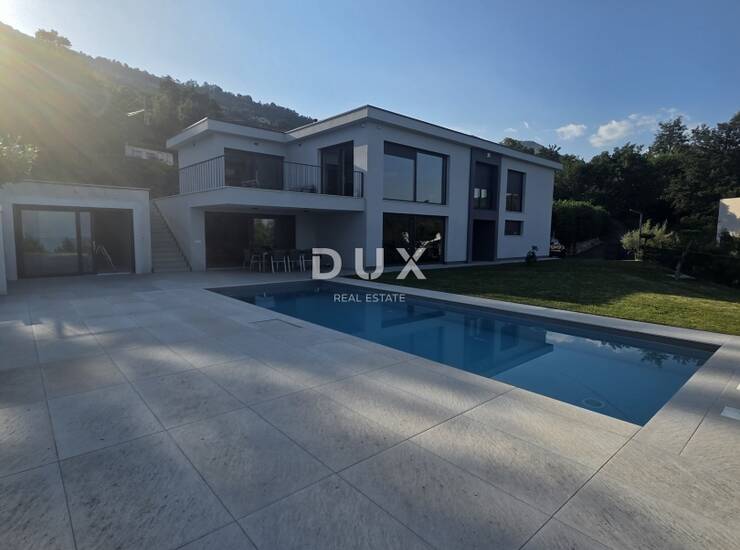 OPATIJA, IČIĆI, POLJANE- prekrasna moderna villa 400m2 s pogledom na more i b