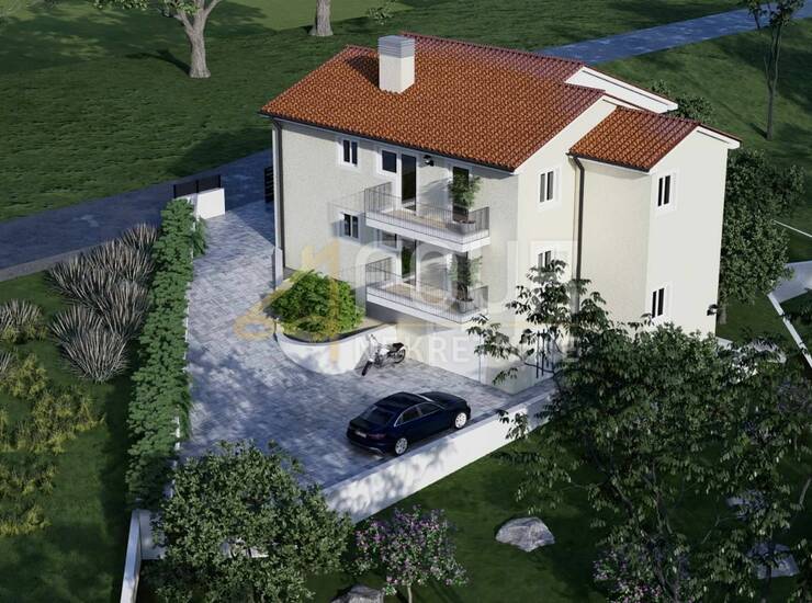 Čavle, novogradnja, 284.67m2, kuća s dva stana i garažom