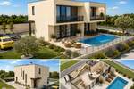 ISTRA, GRAĐEVINSKO ZEMLJIŠTE 628 m², GRAĐEVINSKA DOZVOLA, POGLED MORE