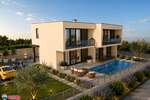ISTRA, GRAĐEVINSKO ZEMLJIŠTE 628 m², GRAĐEVINSKA DOZVOLA, POGLED MORE