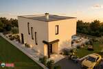 ISTRA, GRAĐEVINSKO ZEMLJIŠTE 628 m², GRAĐEVINSKA DOZVOLA, POGLED MORE