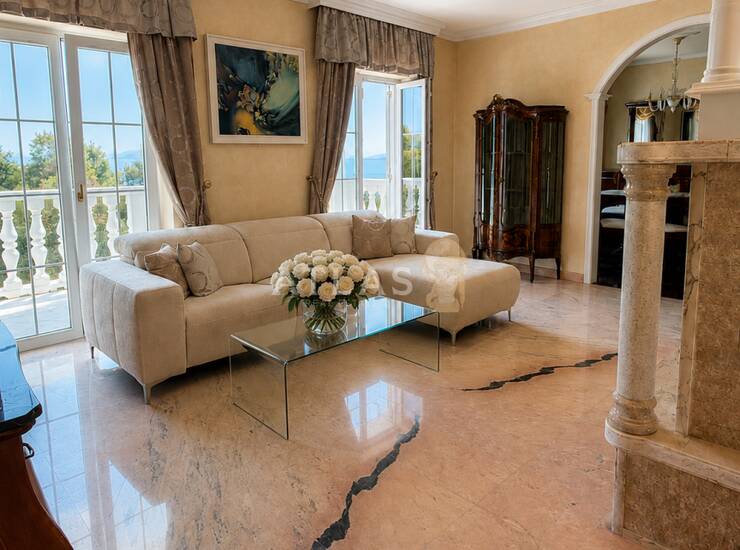MATULJI – LUKSUZNA VILA OD 430 M² S POGLEDOM NA MORE – 8 MINUTA OD OPATIJE