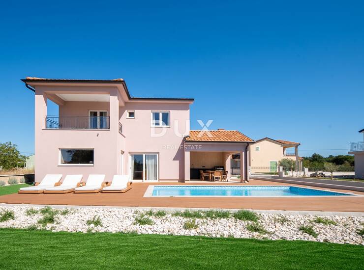 Žminj, samostojeća kuća, 150 m2, bazen, novogradnja