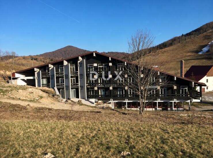 Gorski kotar, Begovo Razdolje, hotel, 2218m2 sa zemljištem od preko 8500m2