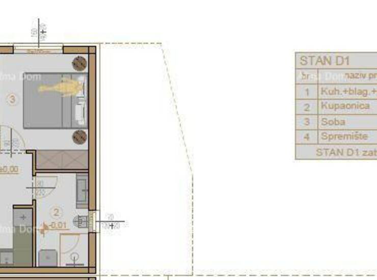Na prodaju je stan u novom stambenom projektu u Puli, koji se sastoji od uk... — fotografija 7