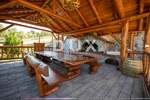 Gorski kotar, Kupjak, drvena samostojeća vila, 220 m2, bazen i wellness — fotografija 6
