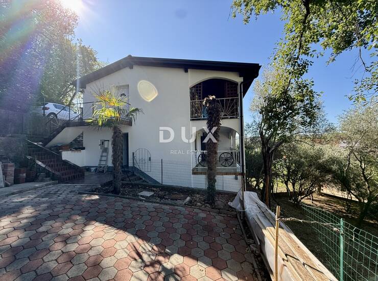 Krk, Čižići, dvojna kuća, 126 m2, 2 jedinice, 350 m od mora